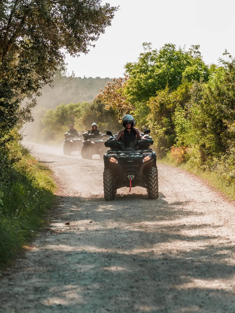 premantura road trip on an atv