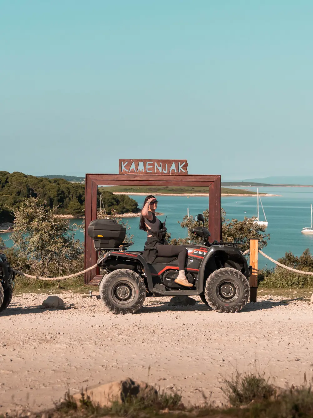 rt kamenjak visit with quad