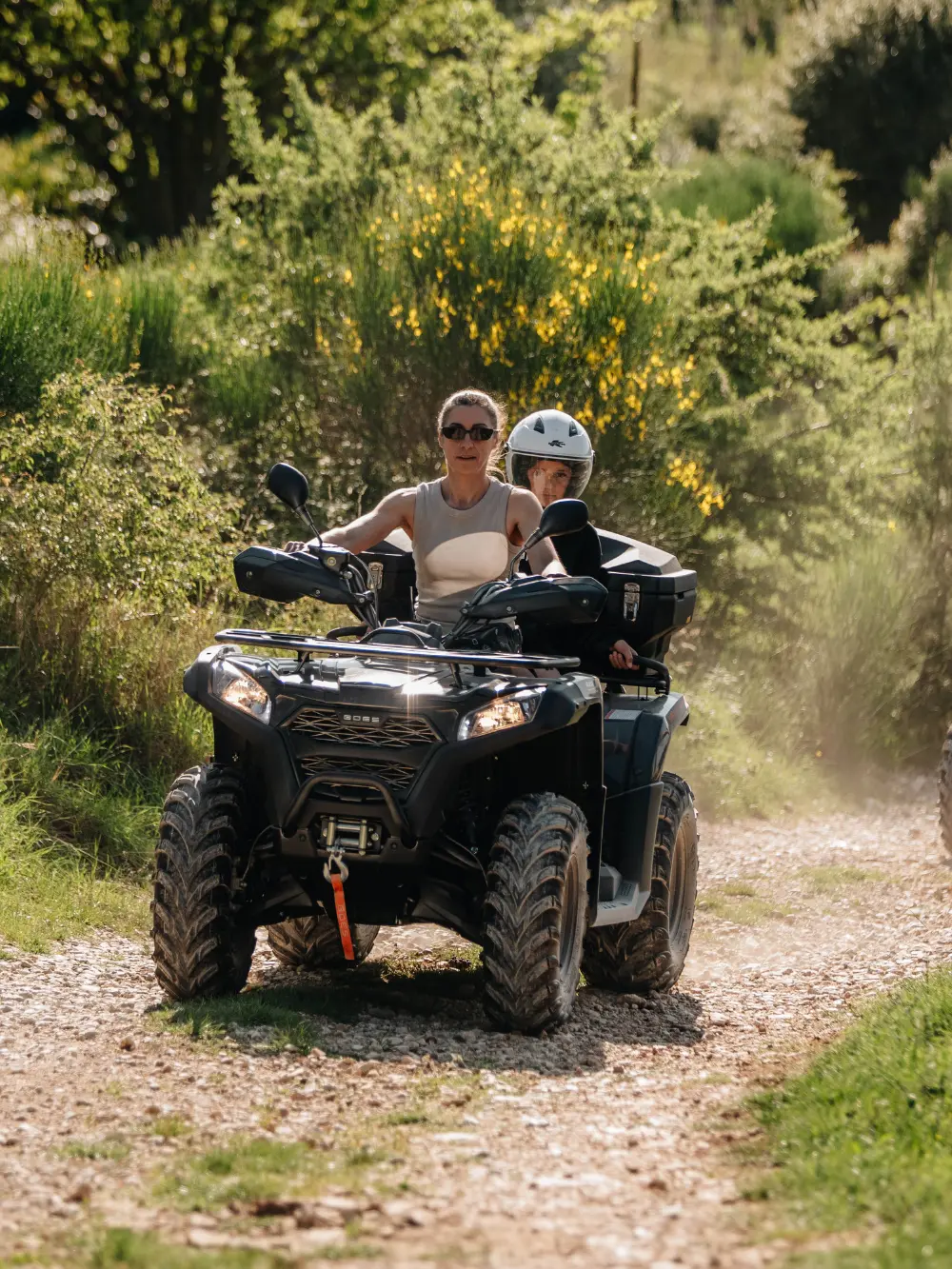 atv quad riding in istria nature